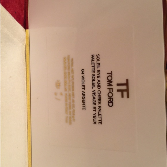 Tom Ford Soleil eye and cheek palatte in its white case. No box included - Picture 6 of 6